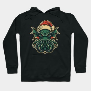 A Portrait of Christmas Cthulhu #4 Hoodie